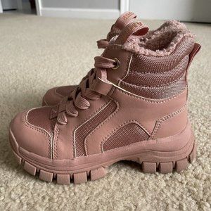 H&M Girls Waterproof Lined Boots Size 11.5